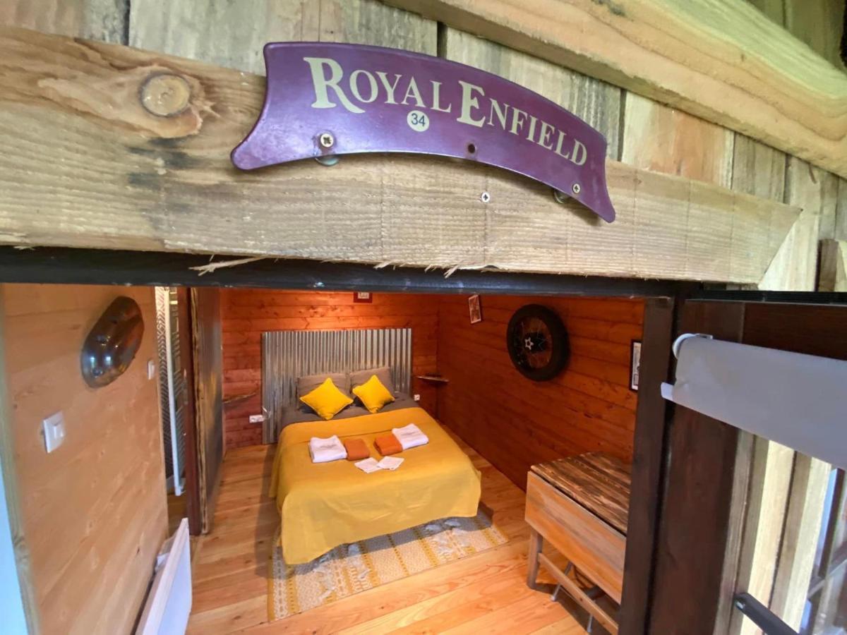 "Le Maloya" Chalets Independants -Chambre Balneo - Relais Motards ラコーヌ エクステリア 写真